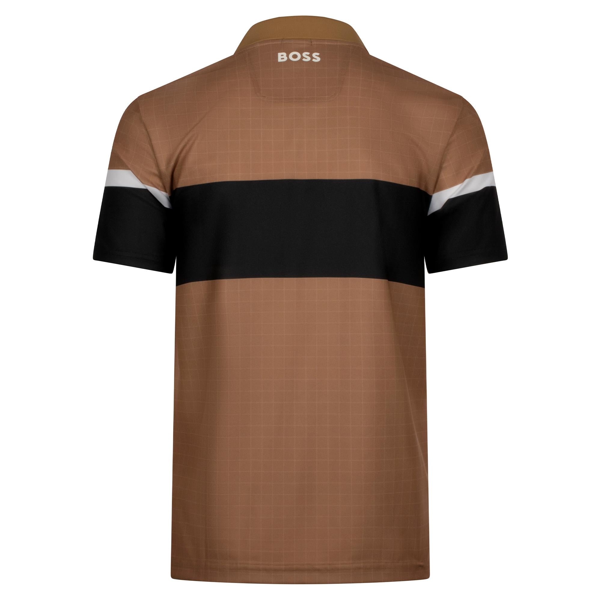 Boss Paddy The Open 25 Mens Polo Shirt Medium Beige